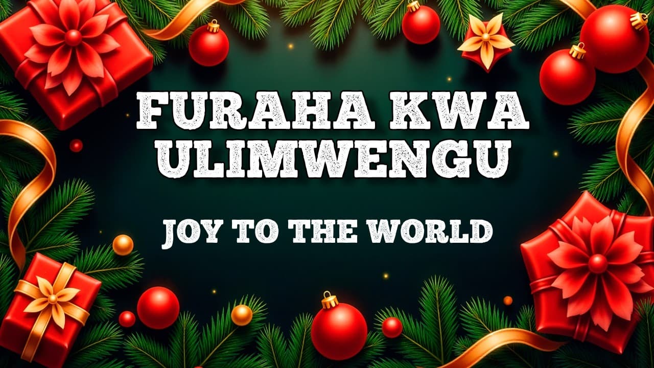 Furaha Kwa Ulimwengu | Joy to the World | Classic Hymn of Praise Christmas Worship Playlist