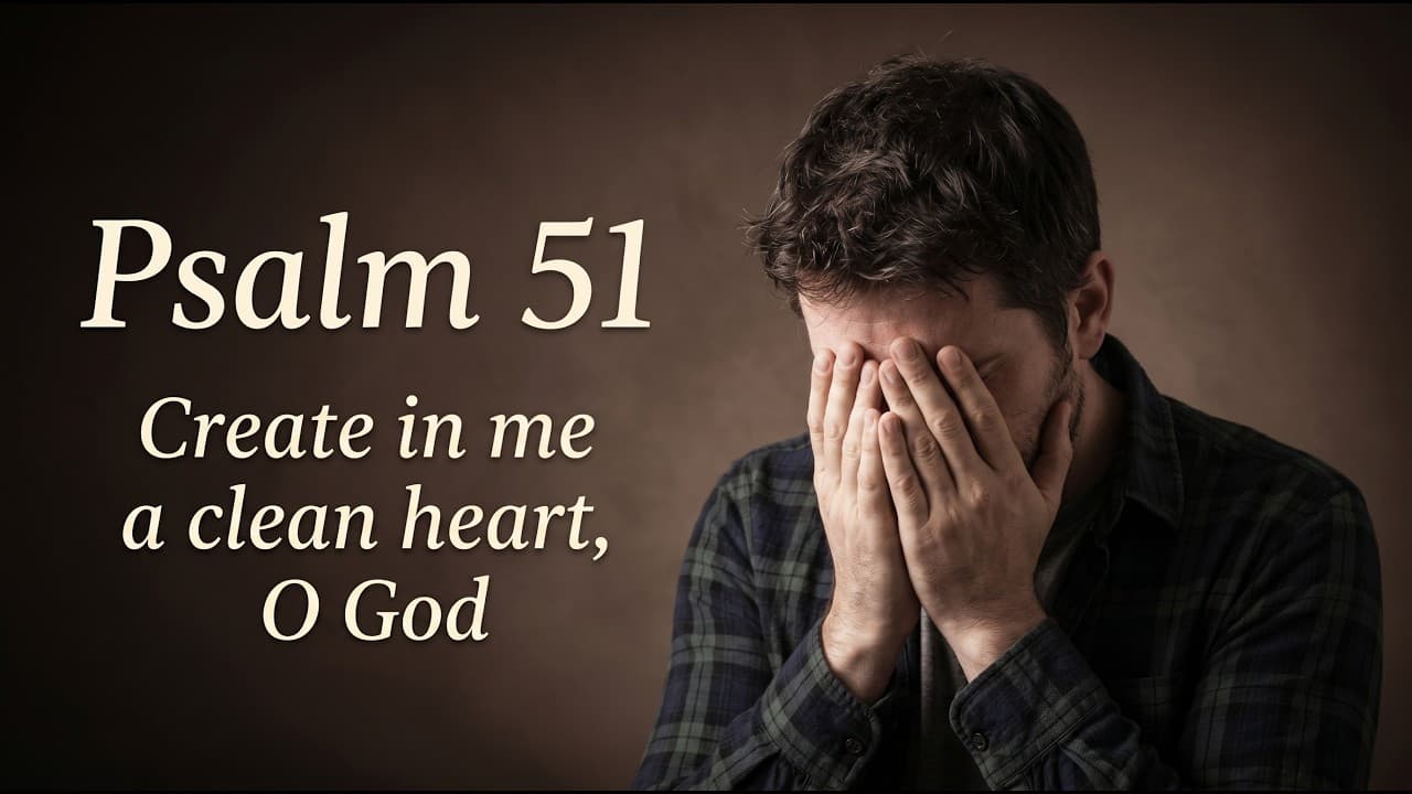 When You've Sinned Against God — Psalm 51 | David's Repentance