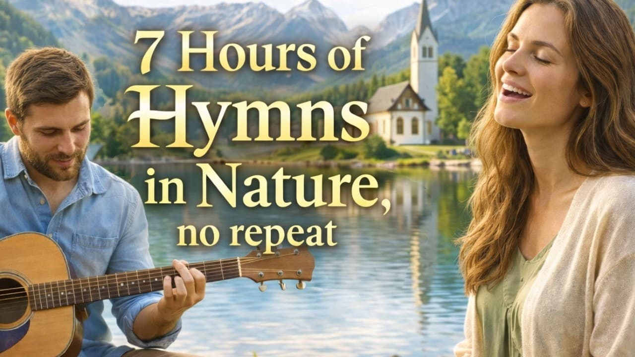 7 HOURS of Hymns That Touch the Heart 🌿 Nature & Peaceful Christian Music (100+ Hymns, No Repeat)