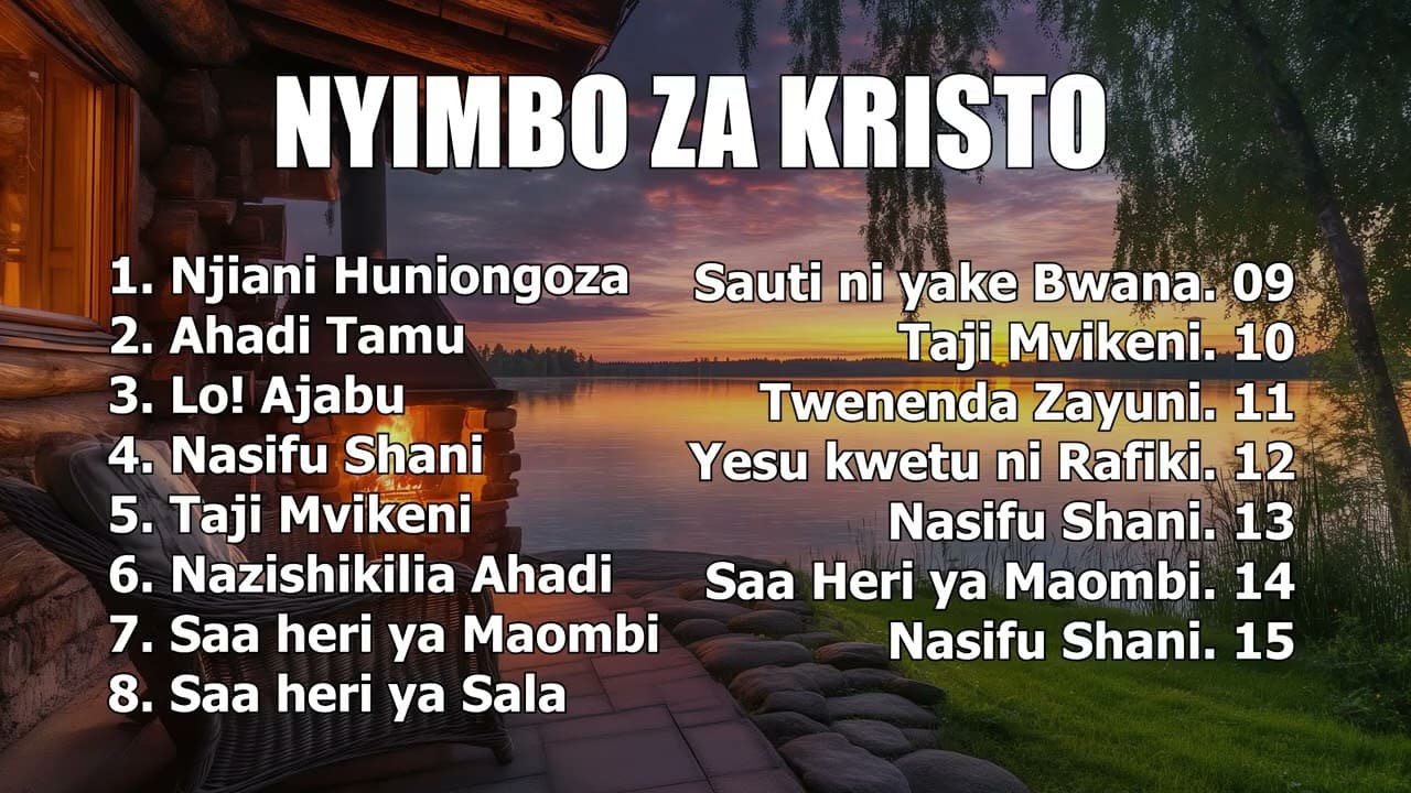SWAHILI PRAISE NONSTOP | Nyimbo za Kristo • Tenzi za Rohoni | 1 Hour Worship Songs