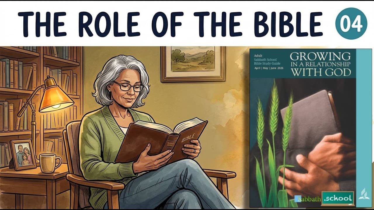 ✅✅Sabbath School Lesson 04 | The Role of the Bible | Growing in a Relationship With God - Q2 2026
