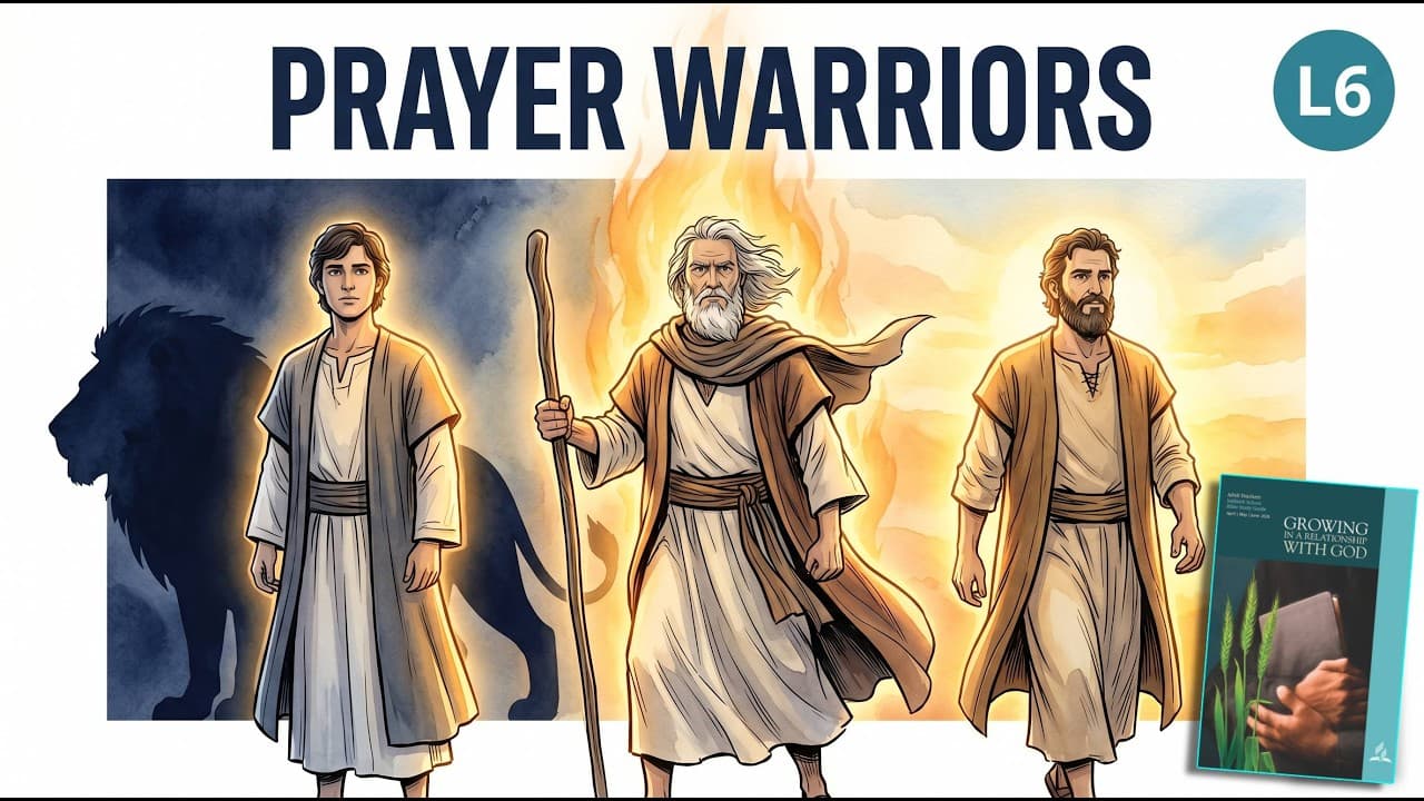✅✅Sabbath School Lesson 06 | Prayer Warriors | Growing in a Relationship With God (Q2 2026)